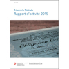 «Bundestresorerie Tätigkeitsbericht 2015»